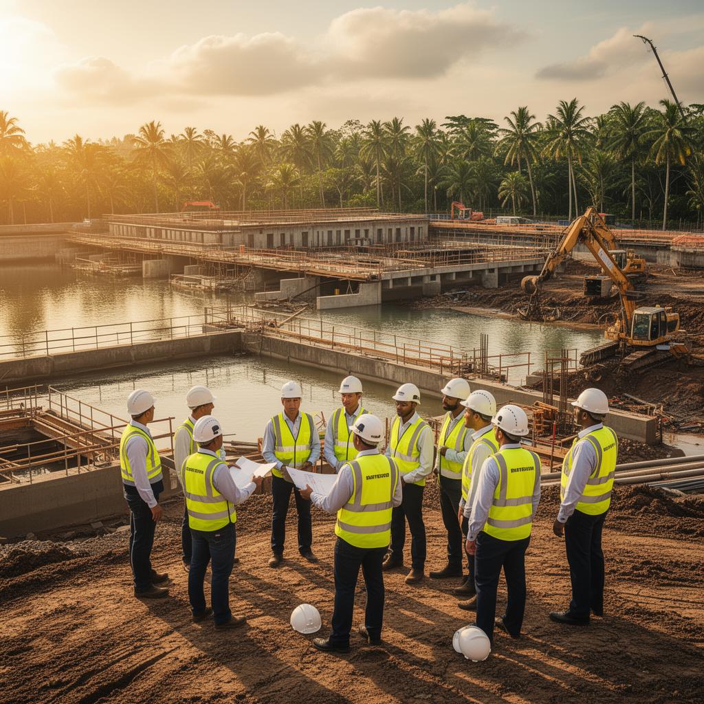 Minarta community and safety team on site